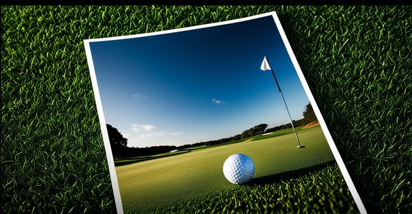 Vintage poster golf art for golf lovers